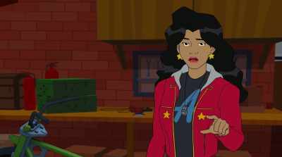 I'm sorry, I wasn't listening
to whatever that is. - Marvel Rising: Playing with Fire