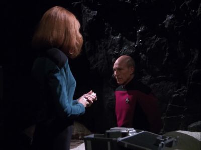 I'm sorry. If I'd only
gone back to the ship... - Star Trek: The Next Generation