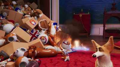 I'm sorry, but I'm waiting for a gold necklace. Bye. - The Queen's Corgi