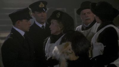 I'm sorry ma'am but no dogs - Titanic