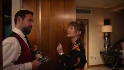 I'm sorry, madam.
Hotel policy... - Magpie Murders