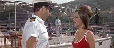 - I'm sorry miss, you cannot go aboard.
- I must. - Deadlier Than the Male
