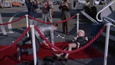 I'm sorry, Miss
Livingston. Here, let me help you up. - The Geisha Boy