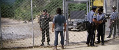 I'm sorry they sent you to such a hellhole I've seen worse - Rambo: First Blood Part II