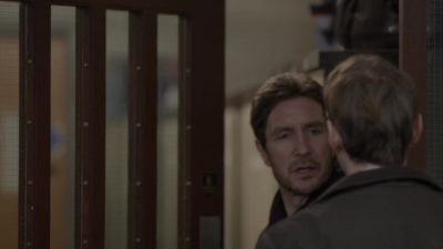 I'm sorry the... Um, um, bathroom? - A Family Man