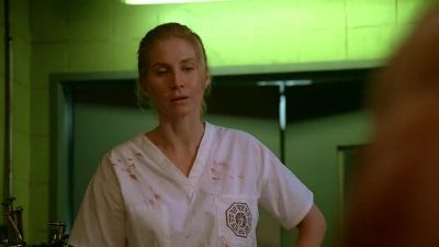I'm sorry they
had to put handcuffs on you. - Lost