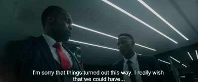 I'm sorry that things turned out this way. I really wish
that we could have... - Gereza