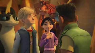 I'm sorry, too. Even though
it's more his fault than mine. - Dragons: The Nine Realms
