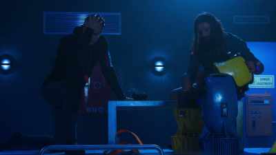 I'm sorry,
when I asked you here, - Deep Blue Sea 2