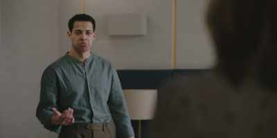 -I'm sorry.
-Yeah, well, you can quit judging me. - Good Luck to You, Leo Grande