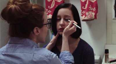 - I'm sorry, you're basically
poking me in the eye. - Banging Lanie