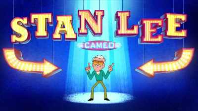 I'm Stan Lee doing my subtle cameo. - Teen Titans GO! To the Movies