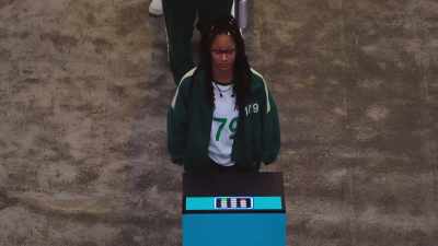 I'm standing here voting for 330 - Squid Game: The Challenge