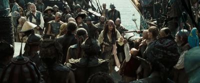 I'm standing with them. - Pirates of the Caribbean: At World's End