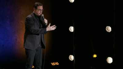 I'm staying at this
shitty, little place, - Bob Saget: Zero to Sixty
