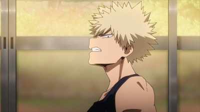 I'm staying here at the office on purpose. - My Hero Academia: Heroes Rising