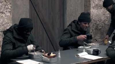 "I'm still here!" It's, like, "Ahh,
motherfucker, you ain't got me yet." - Celebrity SAS: Who Dares Wins