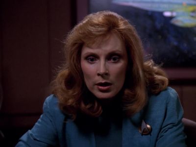 I'm still here.  - Star Trek: The Next Generation