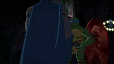 I'm still recovering from whatever Shredder did to me - Batman vs Teenage Mutant Ninja Turtles