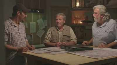 ‐ I'm still reluctant
to send a crew down there - Lost Gold of World War II