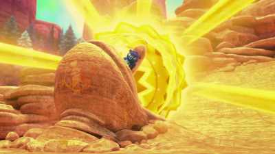 I'm stuck between a rock
and… another hard rock! - Spirit Rangers