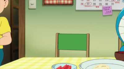 I'm stuffed - Doraemon: Nobita's New Dinosaur