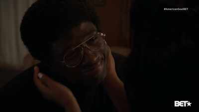- I'm suffocating, baby.
- I know you are, baby. - American Soul