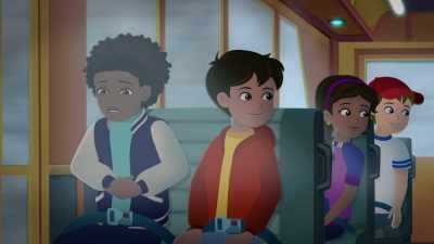 I'm super ready to stop spinning now! - The Magic School Bus Rides Again: The Frizz Connection