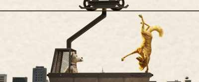 I'm supposed to be juggling - Isle of Dogs