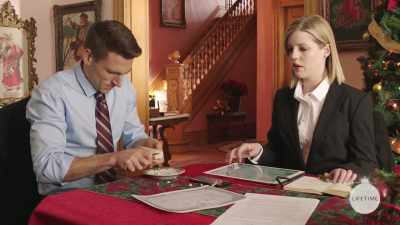 I'm supposed to meet Rose
and Sarah Grace for tea. - A Christmas in Tennessee