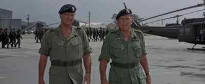 I'm sure glad it's you relieving me. - The Green Berets