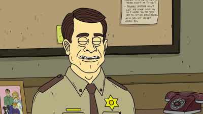 I'm sure it's just
Sheriff's mama in a costume, - Momma Named Me Sheriff