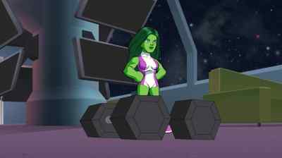 I'm sure most of you remember
the sensational She-Hulk? - The Super Hero Squad Show