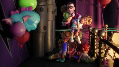 - I'm sure she's around here somewhere.
- (DRACULA CLEARS THROAT) - Monster High: Electrified