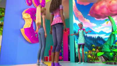 I'm sure there's
a perfectly good explanation - Barbie: A Touch of Magic