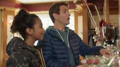 - I'm sure you will.
Grace loves her hot chocolate. - Jingle Bell Love