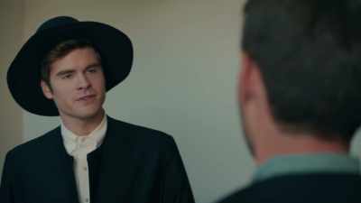 I'm surprised you still
have your old suit, - Plus One at an Amish Wedding