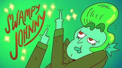 -I'm Swampy Johnny!
-[male reading] - ThunderCats Roar