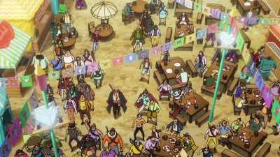 I'm taking this chance
to sneak into Festa's hideout! - One Piece: Stampede