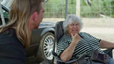 I'm talking about...
I would call this a high fade. - Miriam Margolyes: Australia Unmasked