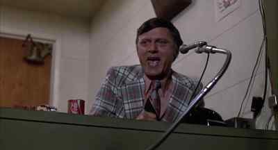 I'm telling you, Broom County is
visibly upset by this display. - Slap Shot
