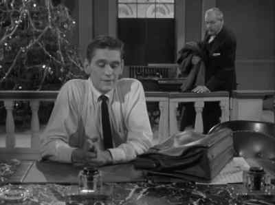 I'm terribly sorry you've been
treated this way, Mr. Logan. - Alfred Hitchcock Presents