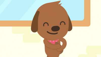 I'm thankful for my tail
because it's such a good pointer. - Sago Mini Friends