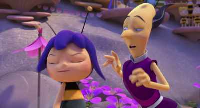 I'm the Games Master,
sweet leaf, - Maya the Bee: The Honey Games