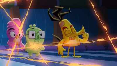 I'm the one about to do something
stupidly dangerous and totally idiotic. - Angry Birds: Summer Madness