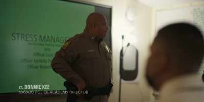 I'm the training commander here - Navajo Police: Class 57