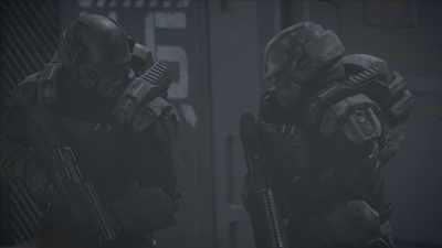 I'm thinking we got two minutes. - Starship Troopers: Traitor of Mars