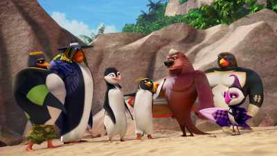 I'm throwing a luau
for the Hang 5 at my place. - Surf's Up 2: WaveMania