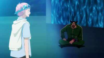 I'm tired from using my power too much.
You tell them. - One Piece Film Red