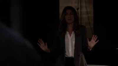 I'm too nervous to sit.
That's all. - The Following